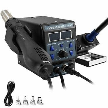 lehimləmə aparatı: Fen payalnik Yihua 8786D-i 🔹️Model:Yihua 8786D I 🔹️Elektron — 2