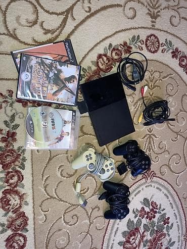 plesdeyşin 2: Sony PlayStation 2 Slim (PS2) oyun konsolu Xüsusiyyətlər: - Model — 5