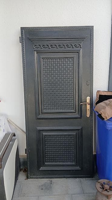 seif qapilar: Metal giriş qapısı və karkası - Material: qalın metal/poçad, pres — 3