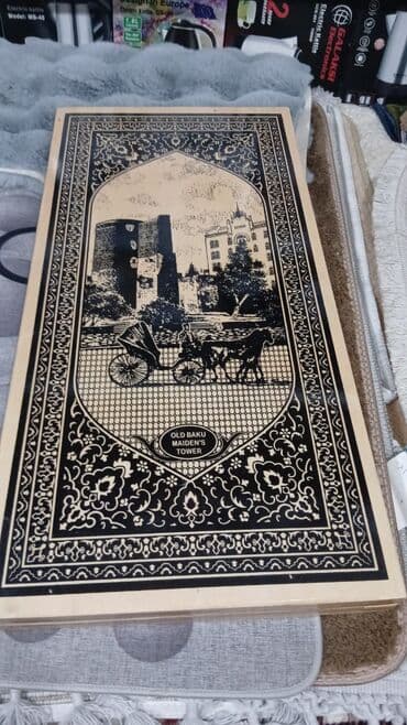 мраморный бильярдный стол цена: Taxta nərd dəsti - Material: təbii ağacdan hazırlanmış qatlanan — 6