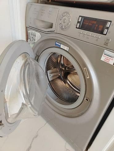 Стиральная машина Hotpoint Ariston, 7 кг, Б/у, Автомат, Без сушки — 4