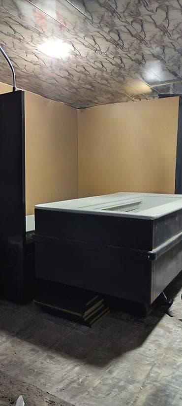 Sənaye tipli dondurma vitrini (supermarket üçün) - Tip: açıq üstlü