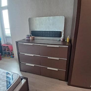 kravatlarin satisi: İkinəfərlik çarpayı, Dolab, Termo, 2 tumba, Yeni — 4