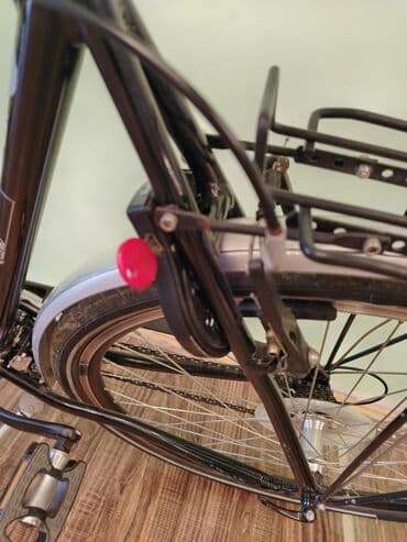 электронный велик: Şəhər/Tur velosipedi – Panther - Rəng: qara-gümüş - Çərçivə: yüngül — 4