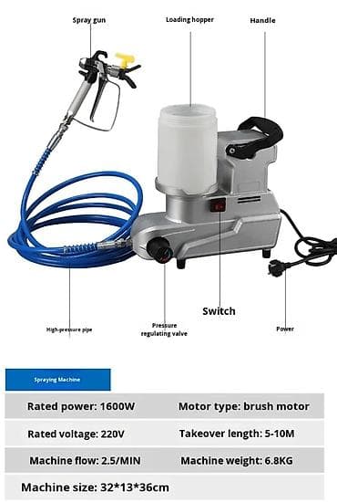 Pulverizator, Yeni, Avtomatik, Elektrik, Ünvandan götürmə, Pulsuz çatdırılma, Ödənişli çatdırılma — 2