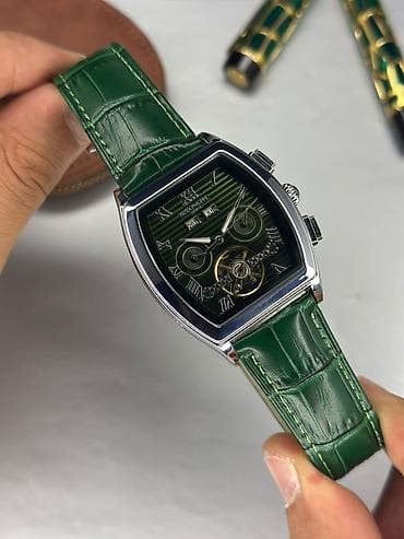 Новый, Наручные часы, Patek Phillipe, цвет - Зеленый — 3