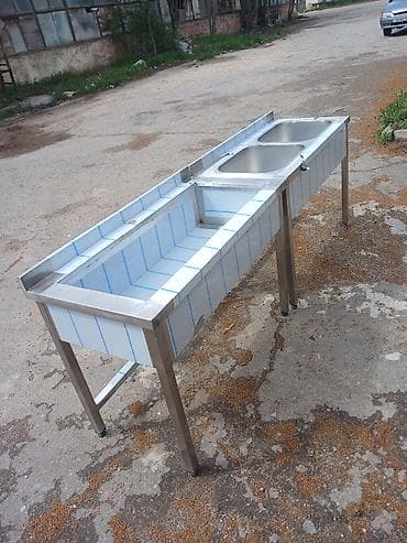 nerj qab: Peşəkar qab yumaq üçün paslanmayan poladdan moykalar Tətbiq sahəsi: - — 10