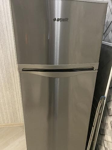 2 qapılı Arcelik Soyuducu Satılır, rəng - Boz