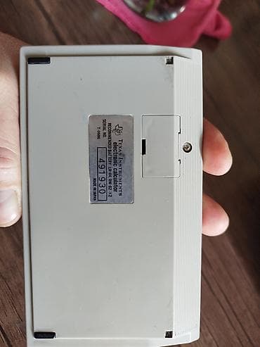 temiz bal: Retro kalkulyator – Texas Instruments TI-66 Programmable • Mənşə — 5