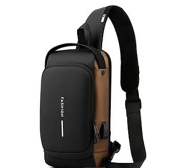 sport velosiped: Şəhər üslubunda çoxfunksiyalı çiyin çantası (sling) - Kompakt və — 1