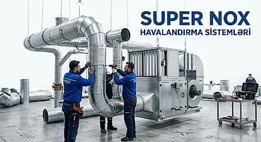 Havalandırma sistemlərinin hazırlanması və quraşdırılması peşəkar