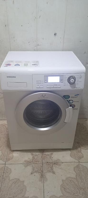 Paltaryuyan maşın Samsung, 5 kq, İşlənmiş, Avtomat, Qurutma var, Ödənişli çatdırılma lalafo.az -da Paltaryuyan maşın Samsung, 5 kq, İşlənmiş, Avtomat, Qurutma var, Ödənişli çatdırılma