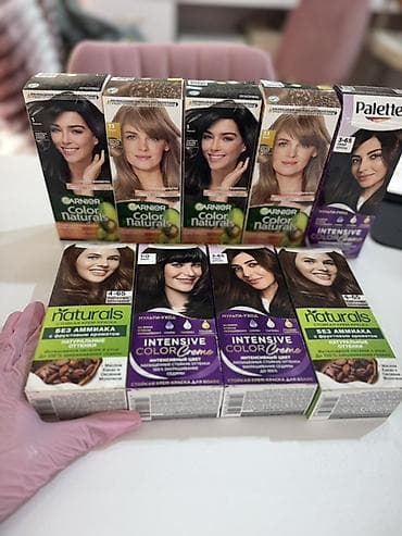 gənəgərcək yağı: Saç boyası, Garnier, Boyalı saçlar üçün — 1