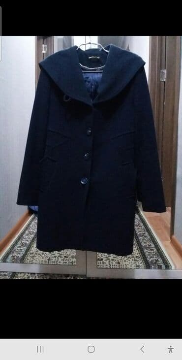 loreta palto: 38-40 razmer palto.yaxwi veziuyetde.rengi tund goy.kapisonkali — 1