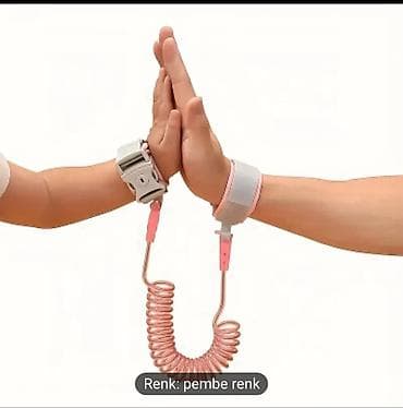 Araba-beşiklər: Uşaq təhlükəsizlik kəməri və bilək bağlayıcısı dəsti - Rəng: Pembe — 2