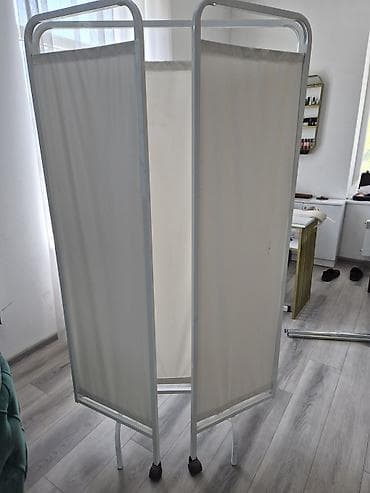 paravan: Üç bölməli mobil paravan (ekran). - Təyinat: salon, spa — 1