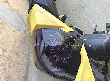 işlənmiş mapet: Moped/scooter – sarı-qara rəngli şəhər modeli Texniki xüsusiyyətlər — 8