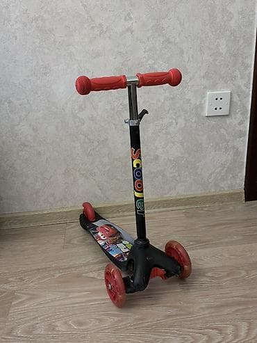 Uşaq skuterı – 3 təkərli model( teptezedir) - Ön hissədə iki, arxada — 2