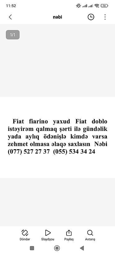 balaca gul buketi: Günlük, Qalmaq şərti ilə — 1