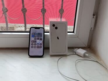 iphon 12 mini: IPhone 13, 128 GB, Ağ, Face ID — 1