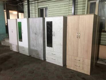 тряпичный шкаф: Açılan, 2 qapılı Düz dolab, Qarderob, paltar dolabı — 3