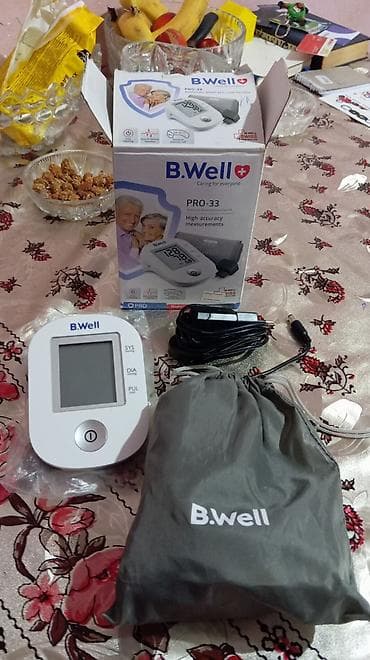 B.Well PRO-33 – avtomatik təzyiq ölçən aparat Xüsusiyyətlər: - Yüksək — 3