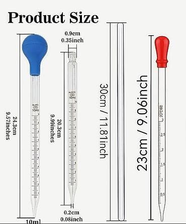pipet: ﻿Şüşə pipet (pipetka) Laboratoriya üçün maye damcılayıcı. Şkalalı — 2