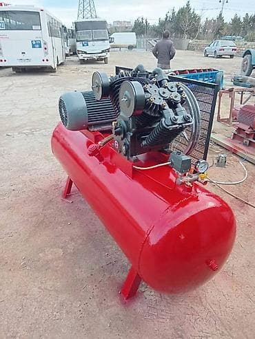 Sənaye tipli elektrikli hava kompressoru icarəsi Texniki görünüş