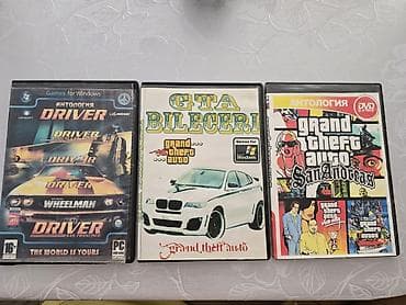 PC üçün oyun diskləri dəsti Komplekt tərkibi: - Grand Theft Auto: San lalafo.az -da PC üçün oyun diskləri dəsti Komplekt tərkibi: - Grand Theft Auto: San