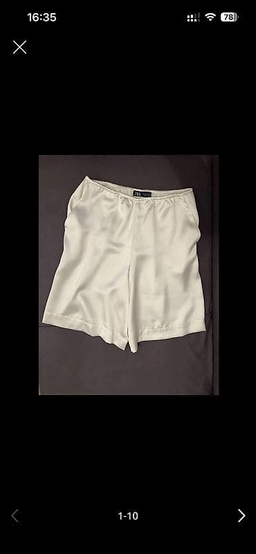 ZARA şort 
Oversize modeldir Xs s m l hamısına olur 
Az geyilib