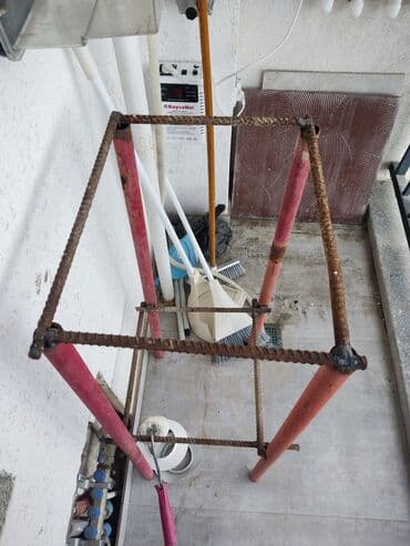 demir listler: Dəmir altlıq. ölçüləri 35*40*105sm. dözümlüdür. Yasamalda yerləşir — 2