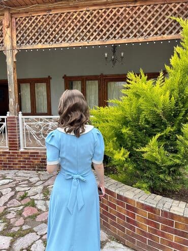 платья на прокат в баку: Вечернее платье, Миди, S — 4