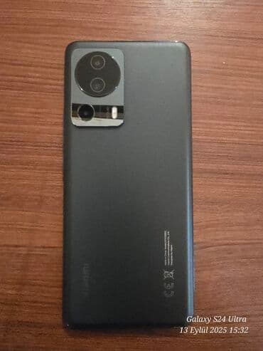 note 12 pro max: Xiaomi 13 Lite, 256 GB, rəng - Qara, 
 İki sim kartlı — 1