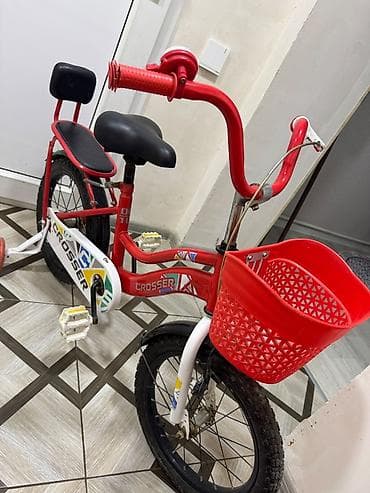 cube velo: İşlənmiş İki təkərli Uşaq velosipedi 16", sürətlərin sayı: 1, Ünvandan götürmə — 2