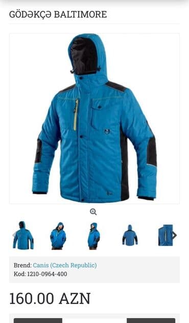 Pencəklər: Kurtka, Vetrovka, Qış, L — 3