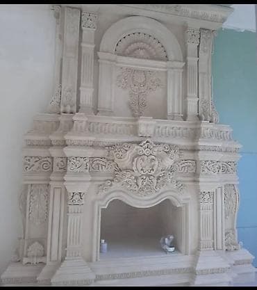 3d panel: Təbii daşdan dekorativ oyma və memarlıq elementləri – layihə və — 4