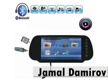 gps izləmə cihazı: Güzgü 7 usb sd bluetooth fm bundan başqa hər növ avtomobi̇l — 1