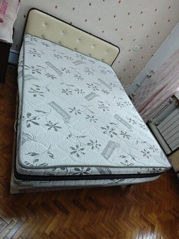 İşlənmiş, İkinəfərlik çarpayı, Bazasız, Matras ilə, Siyirməsiz