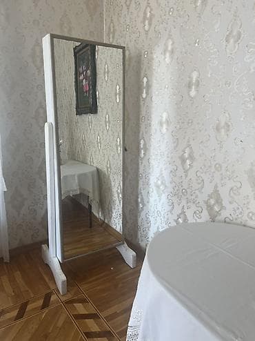 uzunuşka güzgü: Güzgü Döşəmə üstü, Düzbucaqlı, Çərçivə ilə — 2