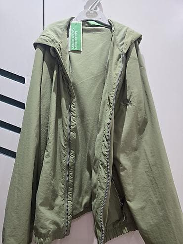 north face az: Məhsul: United Colors of Benetton kapüşonlu yüngül jaket her giymete — 1