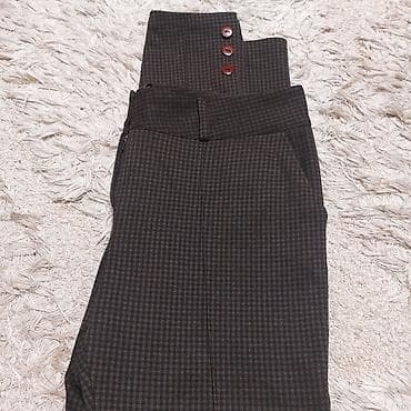 qumus sepler: Qadin şalvar yeni alinib üzeri damalidi keyfiyyetli parcadir, ölcusu — 3