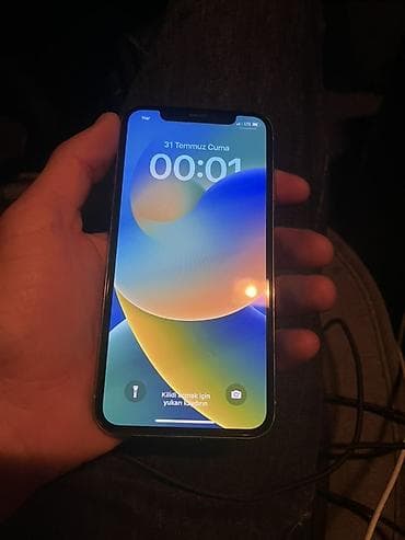 iphone 8 qiymet: IPhone X, 64 GB, Ağ — 4