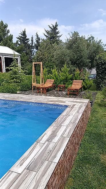 kiraye evler ecemi 2024: Bağ üçün açıq hovuz icarəsi/xidməti - Geniş ölçülü, düzbucaqlı açıq — 2