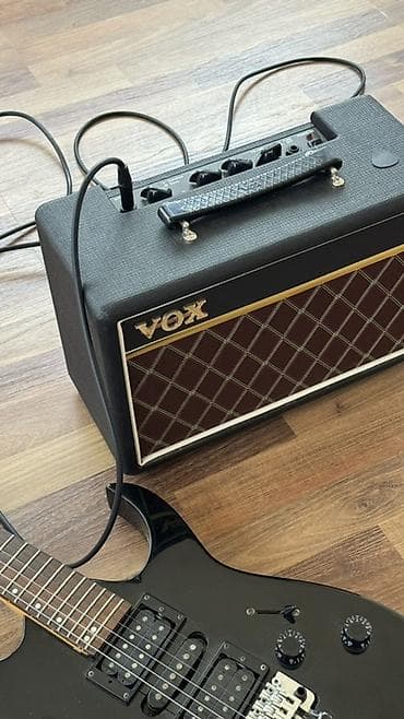 elektro gitarlar: Washburn Elektrik Gitara + VOX Pathfender Amfi Seti - Washburn Wr154 — 2