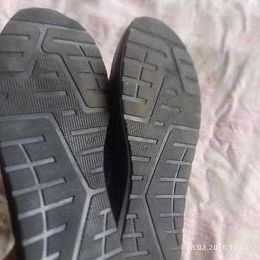 синие мужские туфли: Mavi rəngli kişi ayaqqabısı - Stil: gündəlik/klassik krossovka tipli — 7