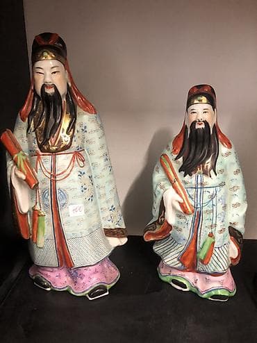 qedmi pullar: Винтажная фигура китайского Императора ! — 3