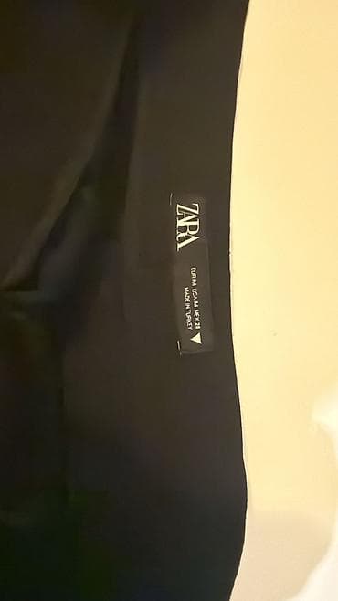 Шорты: Шорты, Zara, M, цвет - Черный — 2