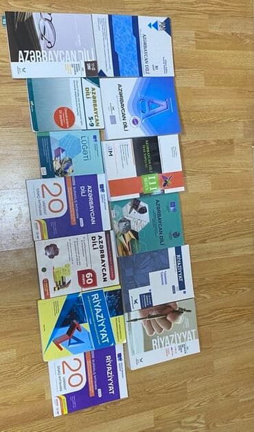 купить школьные учебники в бишкеке: Azərbaycan dili və Riyaziyyat fənləri üzrə müxtəlif dərsliklər və — 1