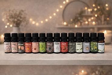 Aromaterapiya və diffuzor üçün ətir yağları kolleksiyası Məhsul