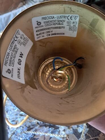 Çilçıraqlar: Çılçıraq, 6 lampa, Metal — 2